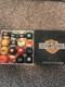 Vintage Harley-davidson Custom Pool Balls Complete Set- Rare Collectable
