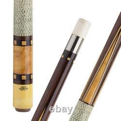Vintage Huebler Custom Cue Birdseye/Brownwood 5/16-18 Joint Billiards Pool stick