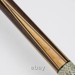 Vintage Huebler Custom Cue Birdseye/Brownwood 5/16-18 Joint Billiards Pool stick