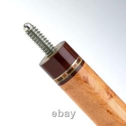 Vintage Judd Custom Cue 2 Shafts Birdseye Maple Billiards Pool stick