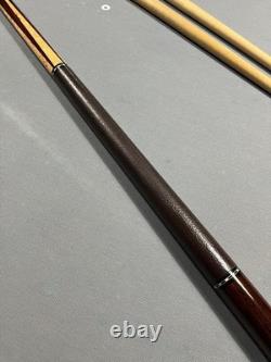 Vintage Old JOSEY Custom Cue 2000s Radial Joint Two Shafts Billiard Pool