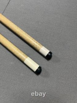 Vintage Old JOSEY Custom Cue 2000s Radial Joint Two Shafts Billiard Pool