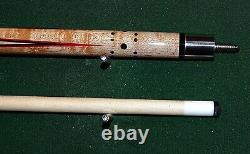 Vintage Original Adam Mosconi Hof Rambow 526 Run Pool Cue Billiards, Custom new