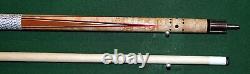 Vintage Original Adam Mosconi Hof Rambow 526 Run Pool Cue Billiards, Custom new