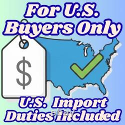 Vintage Tad Style Custom Pool Cue 4-Point Birdseye Maple MOP Inlay Shaft