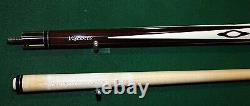 Vintage Viscotti Pool Cue Ebony/verm, Billiards Custom Adam/ helmstetter/made