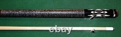 Vintage Viscotti Pool Cue Ebony/verm, Billiards Custom Adam/ helmstetter/made