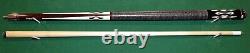 Vintage Viscotti Pool Cue Ebony/verm, Billiards Custom Adam/ helmstetter/made