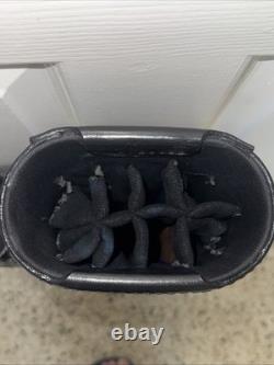 Volturi Custom Hornback Croc Black 4x8 Hard Pool Cue Case