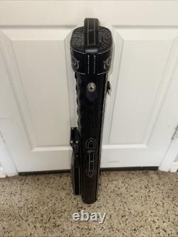 Volturi Custom Hornback Croc Black 4x8 Hard Pool Cue Case