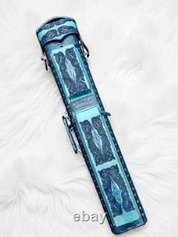 Volturi Custom Pool Case 4x8 Genuine Leather with Backpack Straps