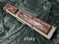 Volturi Custom Pool Case 4x8 Genuine Leather with Backpack Straps