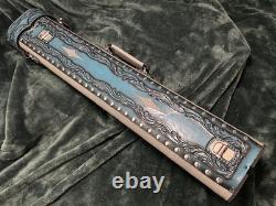 Volturi Custom Pool Case 4x8 Genuine Leather with Backpack Straps