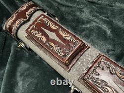 Volturi Custom Pool Case 4x8 Genuine Leather with Backpack Straps