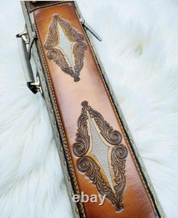 Volturi Custom Pool Case 4x8 Genuine Leather with Backpack Straps