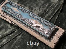 Volturi Custom Pool Case 4x8 Genuine Leather with Backpack Straps