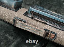 Volturi Custom Pool Case 4x8 Genuine Leather with Backpack Straps