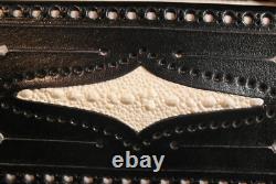 Volturi Custom Pool Case 4x8 Stingray & Genuine Tooled Leather