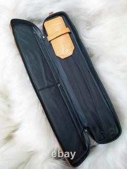 Volturi Custom Soft Pool Case 4x8 Genuine Leather with Backpack Straps. Carmel