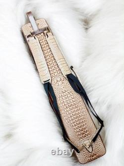 Volturi Custom Soft Pool Case 4x8 Genuine Leather with Backpack Straps. Expresso