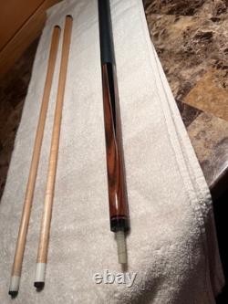 Woodworth custom pool cue with 2 shafts