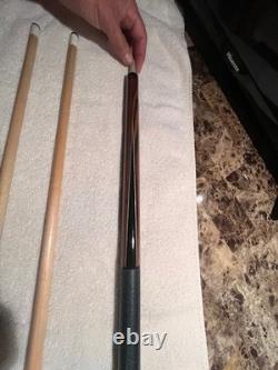 Woodworth custom pool cue with 2 shafts
