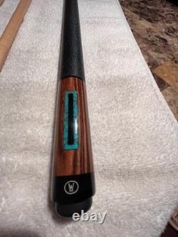Woodworth custom pool cue with 2 shafts