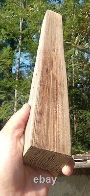 X4 Pool Cue Blank Quartersawn REAL Old Growth Ancient Sinker Cypress Craft Wood