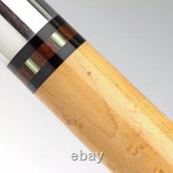 Yoshimura Custom Cue Birdseye/Brownwood 5/16-18 Joint Billiards Pool stick