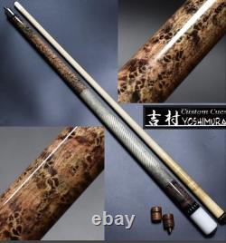 Yoshimura Custom Pool Cue XTC Ferrule, Zan Grip Hard, Tad Style Used Japan