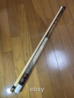 Yoshimura Custom Pool Cue XTC Ferrule, Zan Grip Hard, Tad Style Used Japan